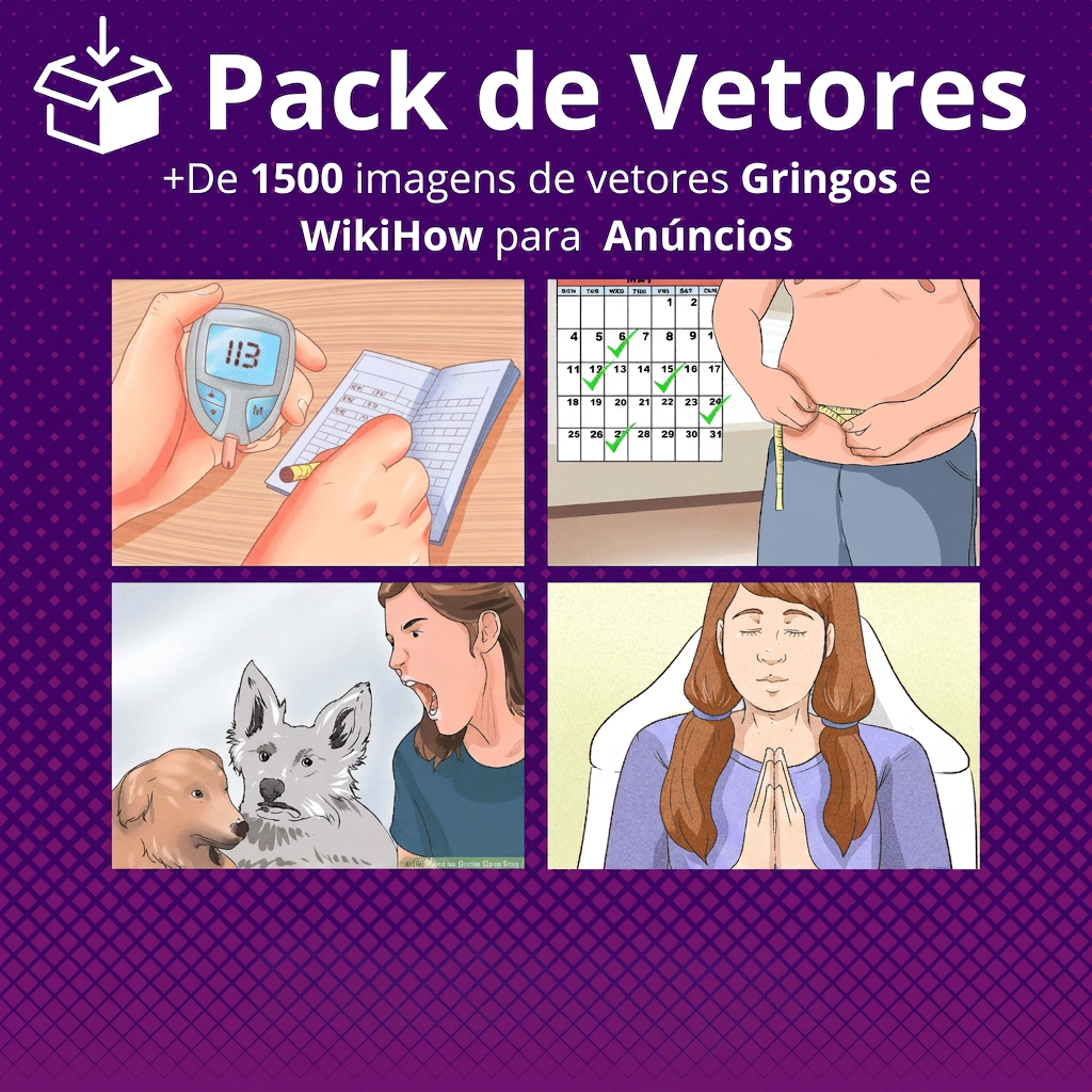 Pack de Vetores Gringos & WikiHow para Anúnicios