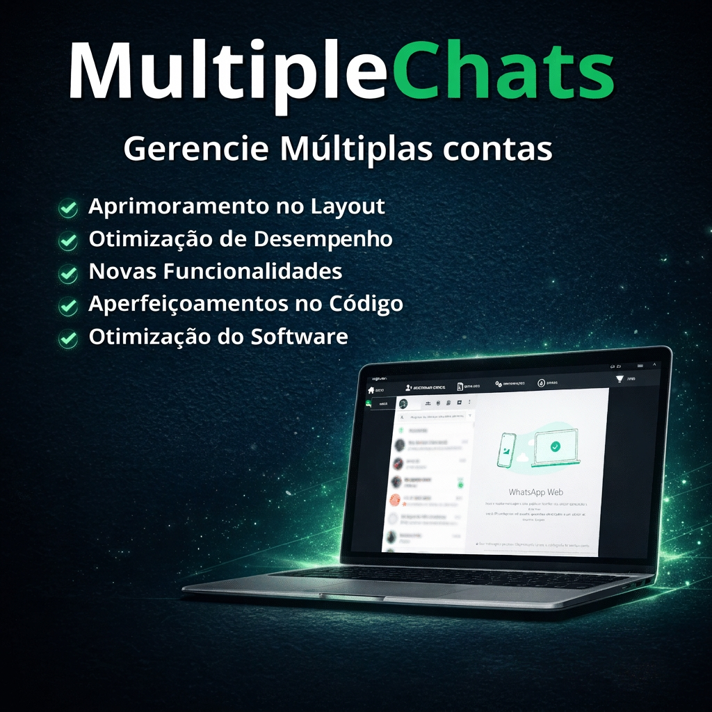 MChats- Conecte Múltiplas Contas do WhatsApp no Mesmo Computador